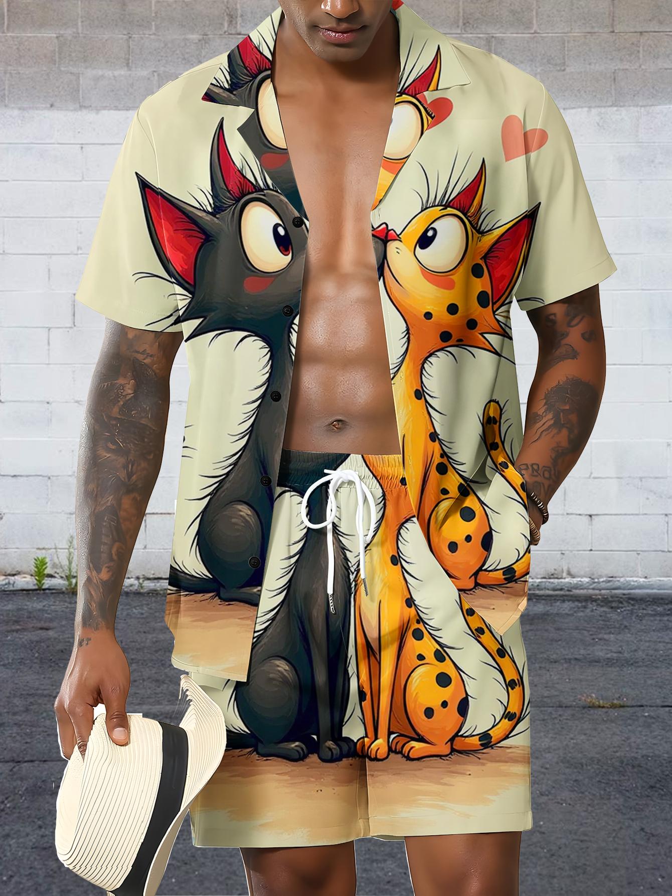 Men's Shirt Sets 2026 Spring/S - Summer Clothing Drip 评论和价格