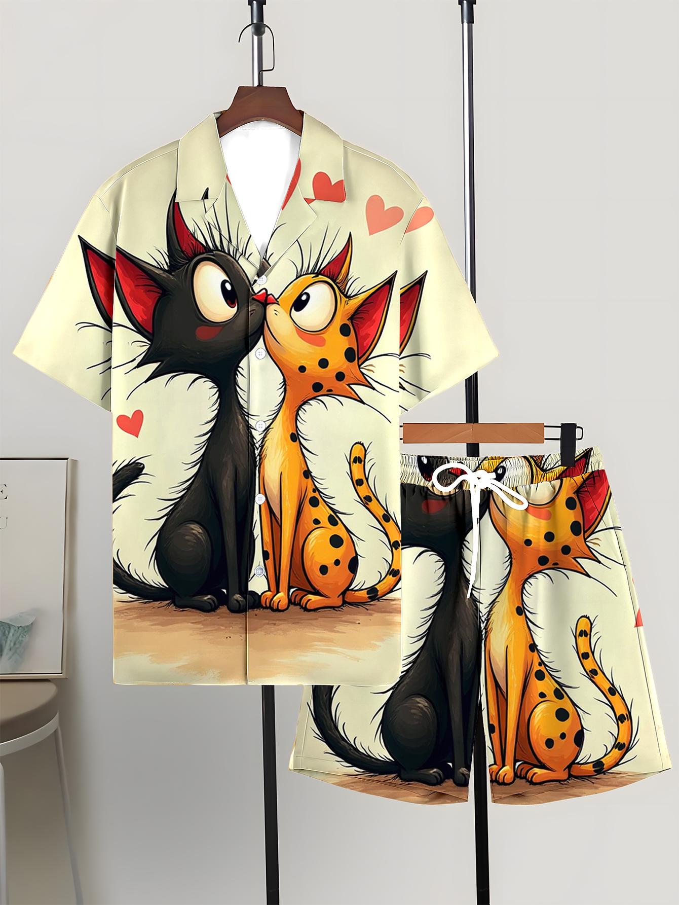 Men's Shirt Sets 2026 Spring/S - Summer Clothing Drip 评论和价格
