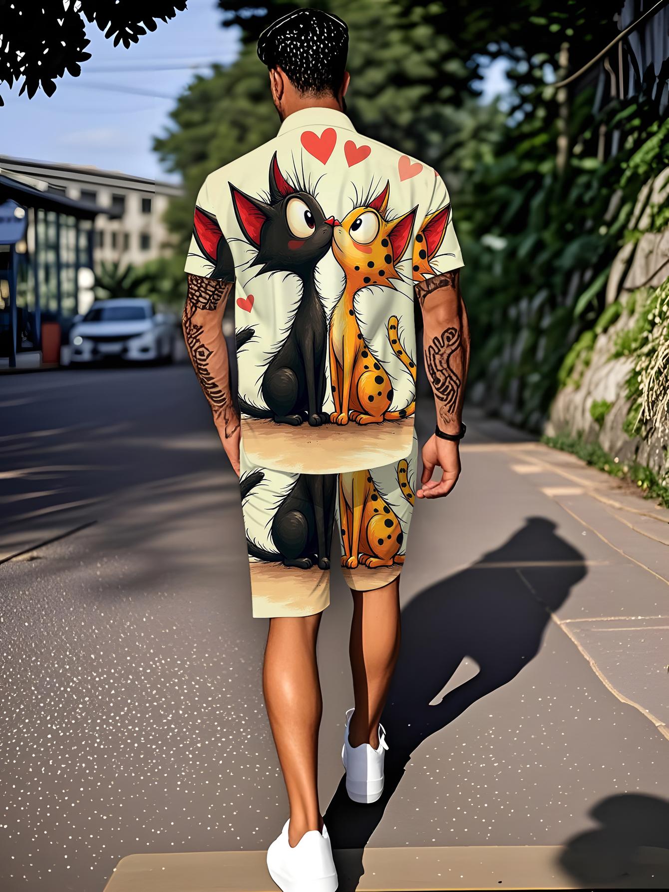 Men's Shirt Sets 2026 Spring/S - Summer Clothing Drip 评论和价格