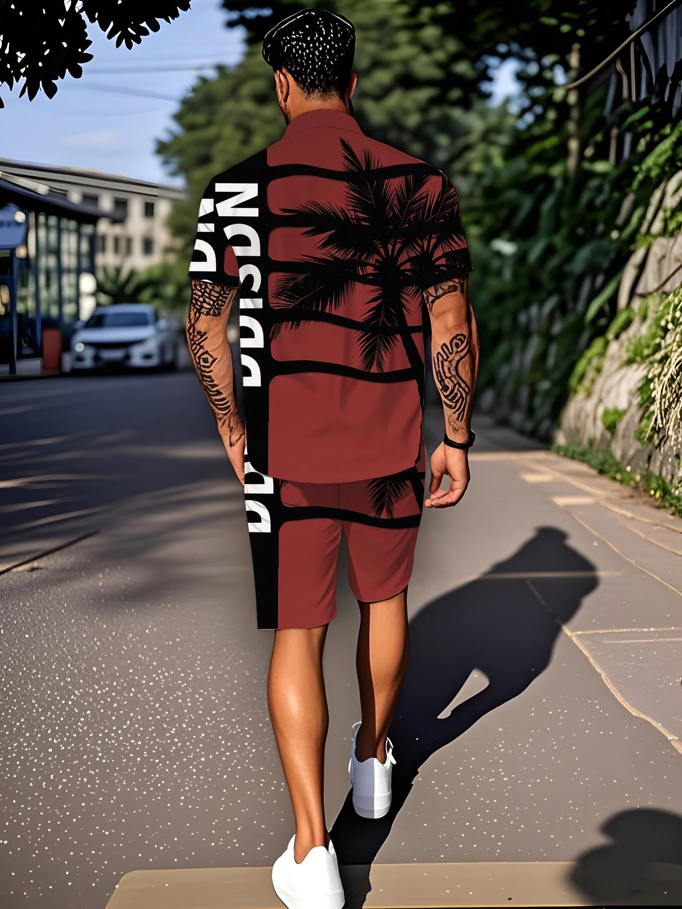 Men's Shirt Sets 2026 Spring/S - Summer Clothing Drip 评论和价格