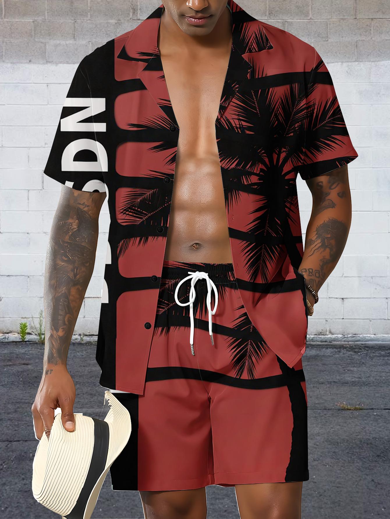 Men's Shirt Sets 2026 Spring/S - Summer Clothing Drip 评论和价格