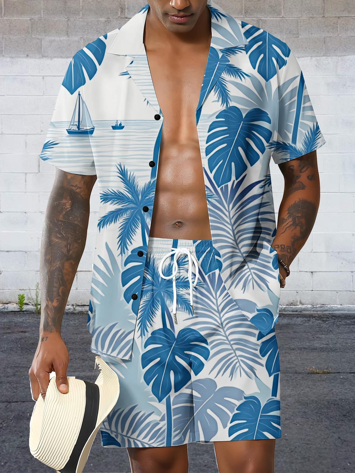 Men's Shirt Sets 2026 Spring/S - Summer Clothing Drip 评论和价格