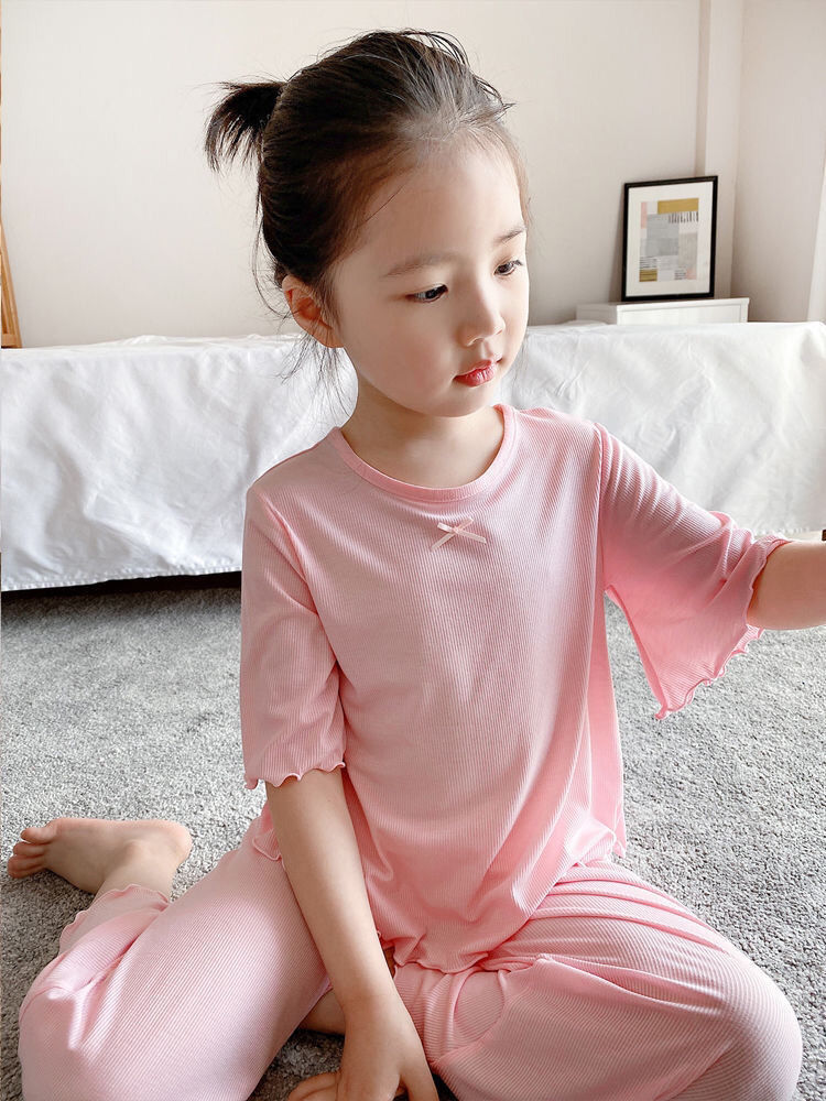 Pajamas Child House Clothing T - Summer Clothing Teens 评论和价格