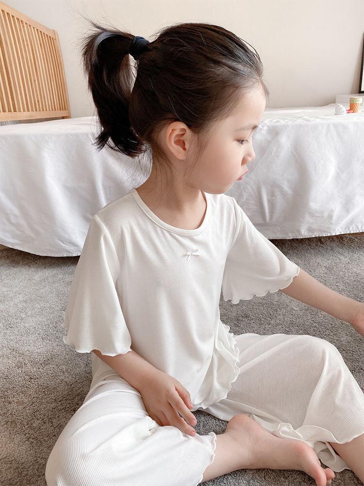 Pajamas Child House Clothing T - Summer Clothing Teens 评论和价格
