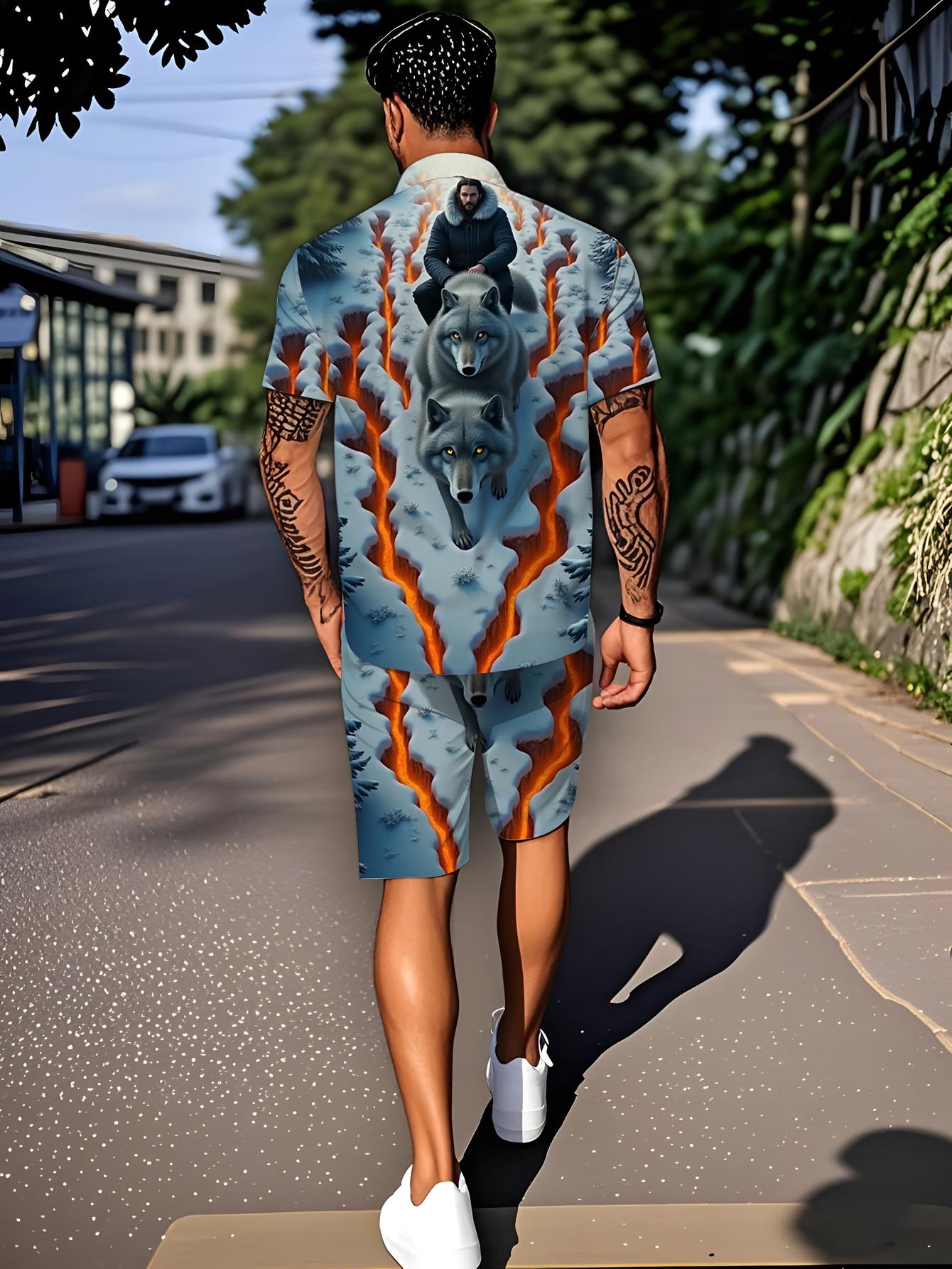 Men's Shirt Sets 2026 Spring/S - Summer Clothing Drip 评论和价格