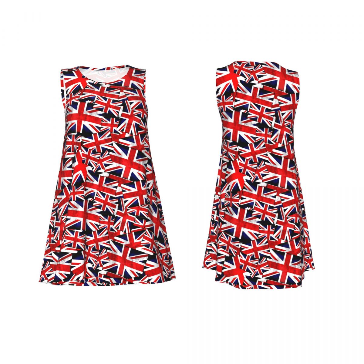 UK Flags Dress British England - Summer Clothing Women Uk 评论和价格