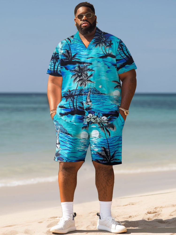Hawaiian Beach Coconut Tree 3D - Beach Shirt Hawaiian 评论和价格