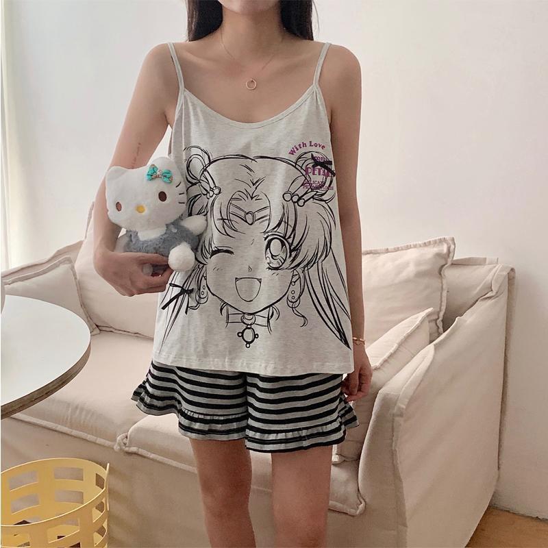 Large Size Women's Clothing Ko - Summer Clothing Cartoon 评论和价格