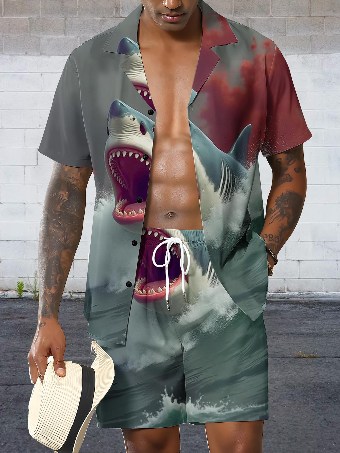 Men's Shirt Sets 2026 Spring/S - Summer Clothing Drip 评论和价格
