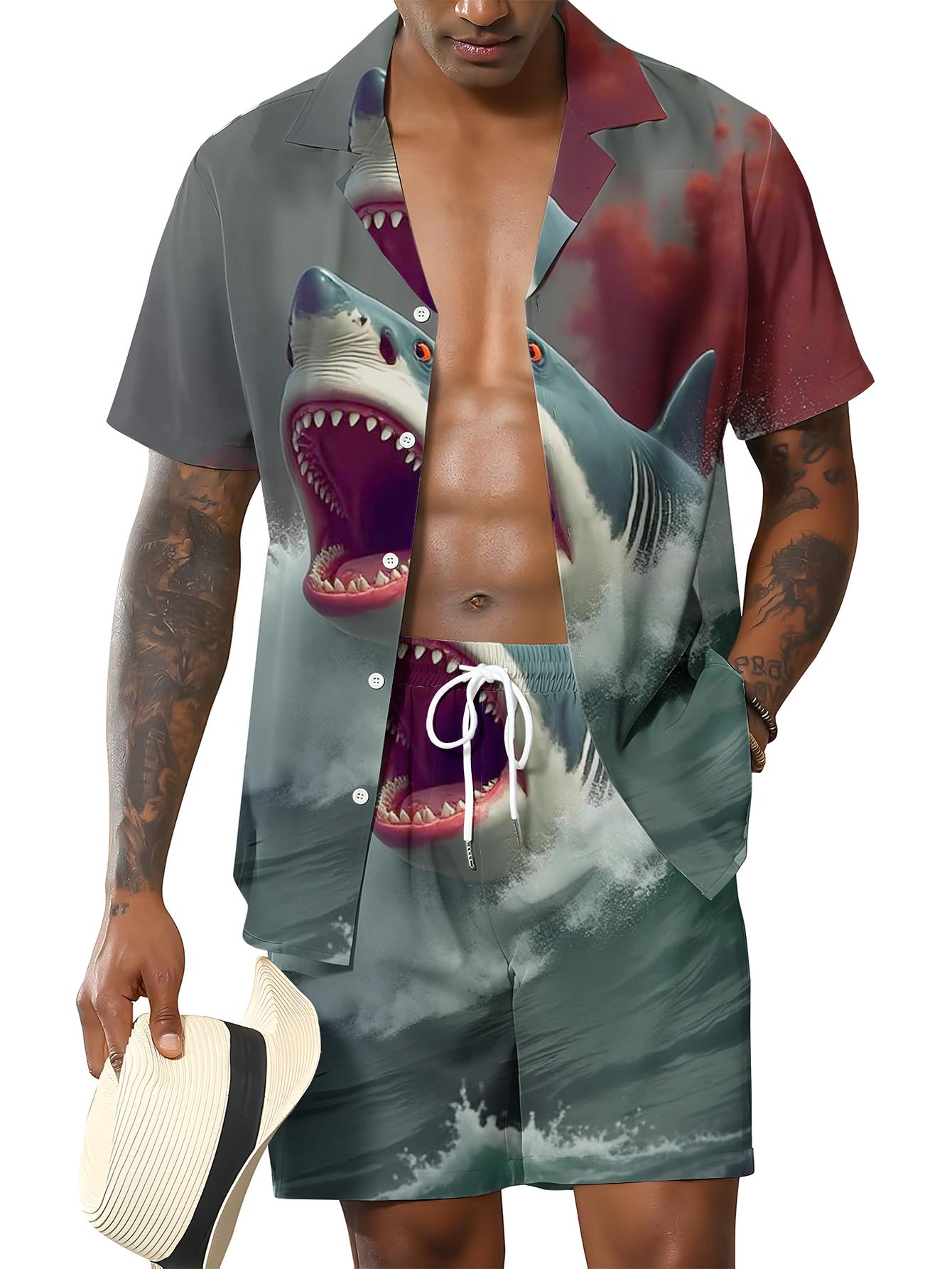 Men's Shirt Sets 2026 Spring/S - Summer Clothing Drip 评论和价格