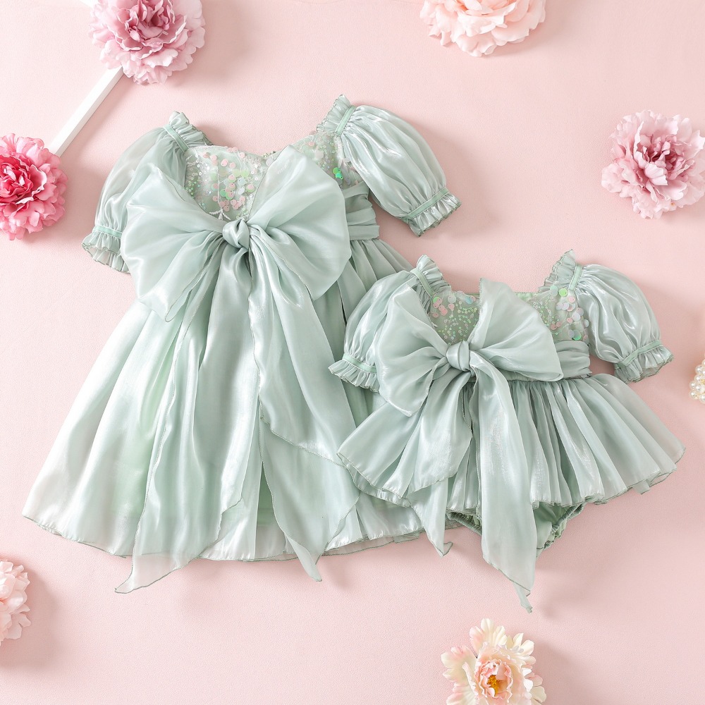 Summer Girl Sisters Matching O - Summer Dresses Yours Clothing 评论和价格