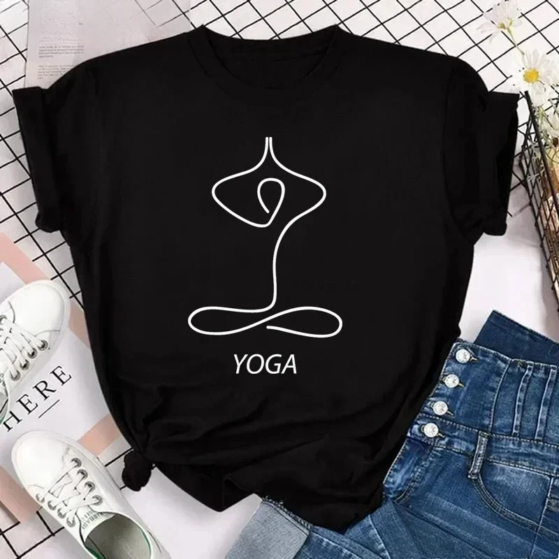 Plus Size Watercolor Breathe C - Summer Yoga Clothing 评论和价格
