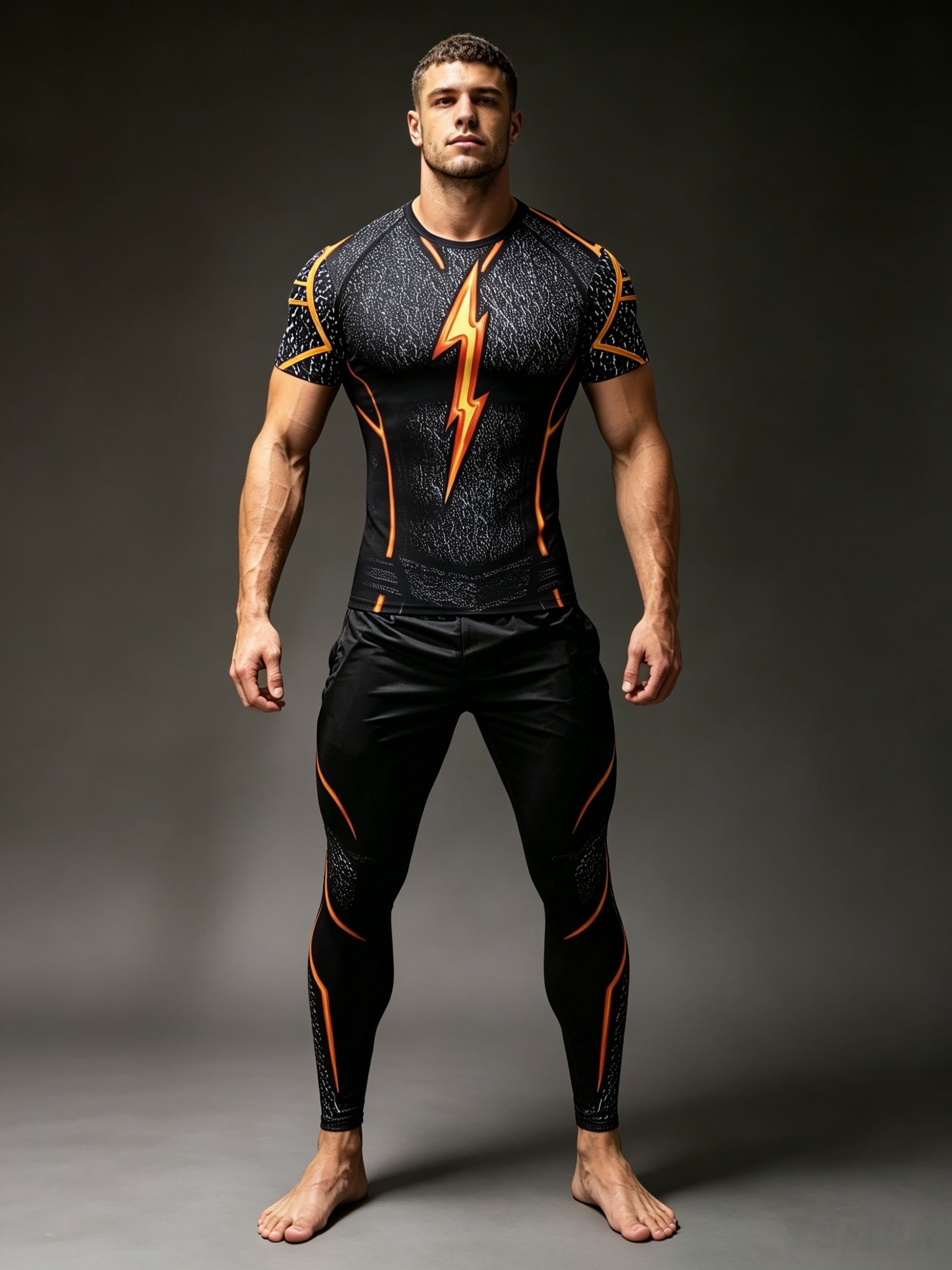 Men High Elastic Quick Dry Spo - Summer Gym Clothing 评论和价格