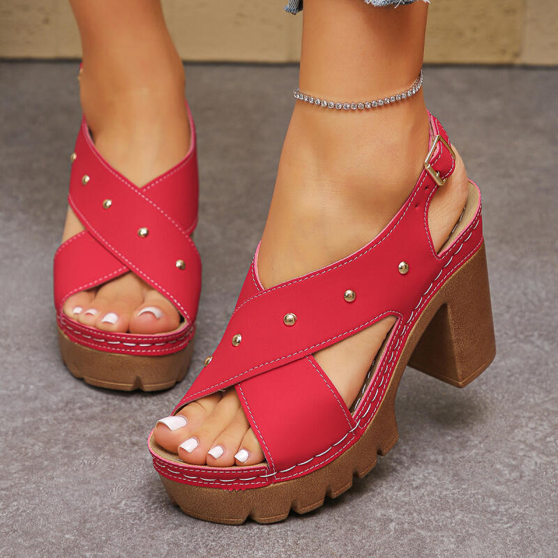 Vintage Super High Heel Cross  - Summer Clothing Collection 评论和价格