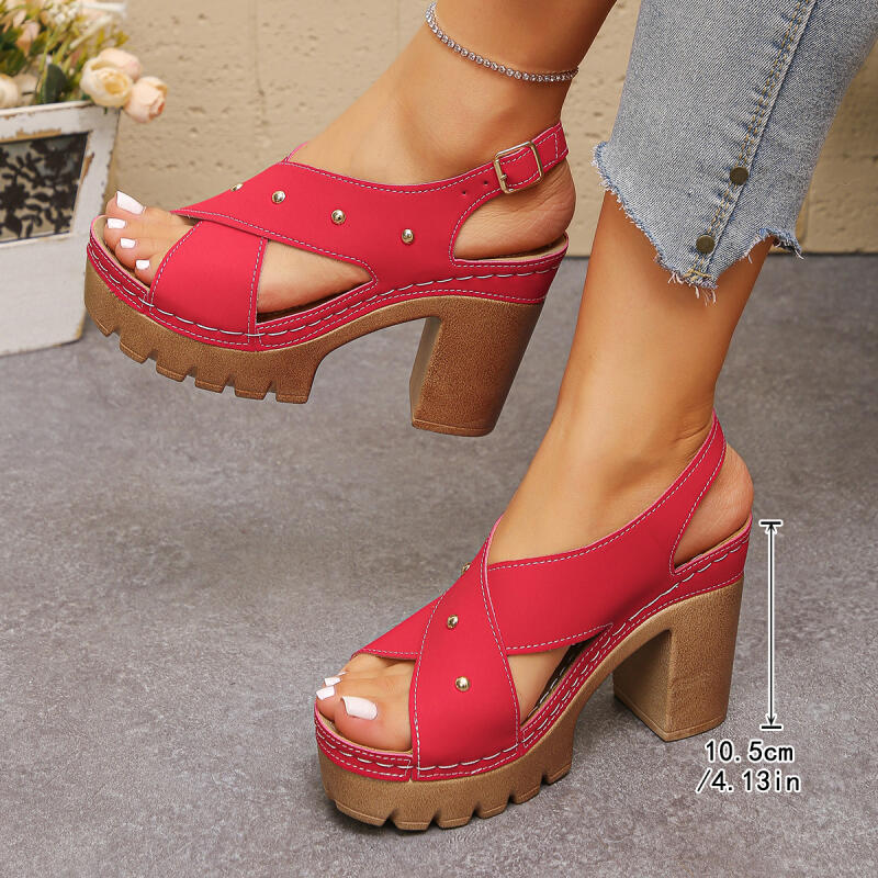 Vintage Super High Heel Cross  - Summer Clothing Collection 评论和价格