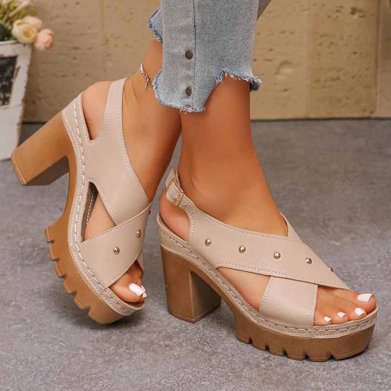 Vintage Super High Heel Cross  - Summer Clothing Collection 评论和价格