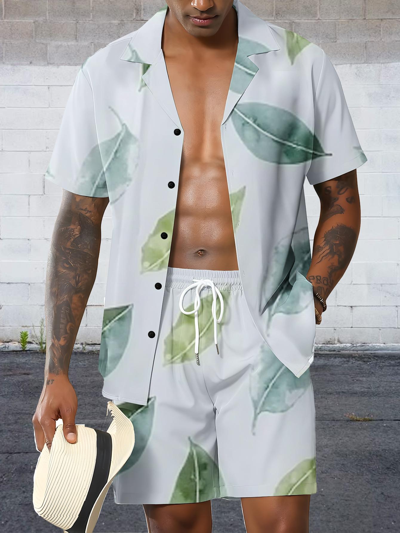 Men's Shirt Sets 2026 Spring/S - Summer Clothing Drip 评论和价格