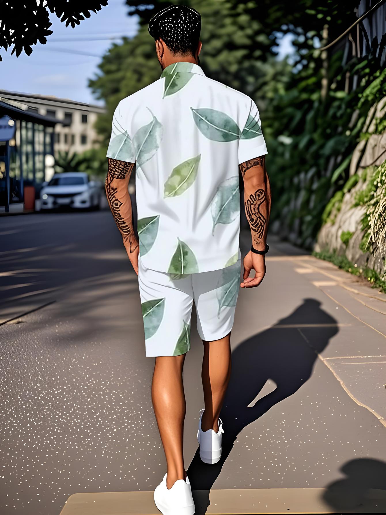 Men's Shirt Sets 2026 Spring/S - Summer Clothing Drip 评论和价格
