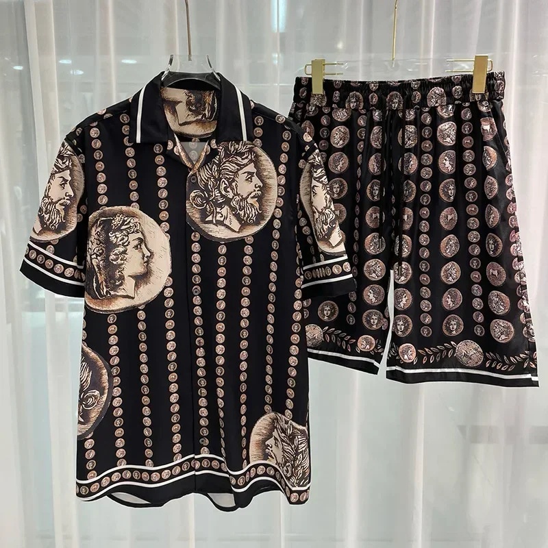 Ropa Hombre Royal Luxury Men S - Beach Shirt Hawaiian 评论和价格