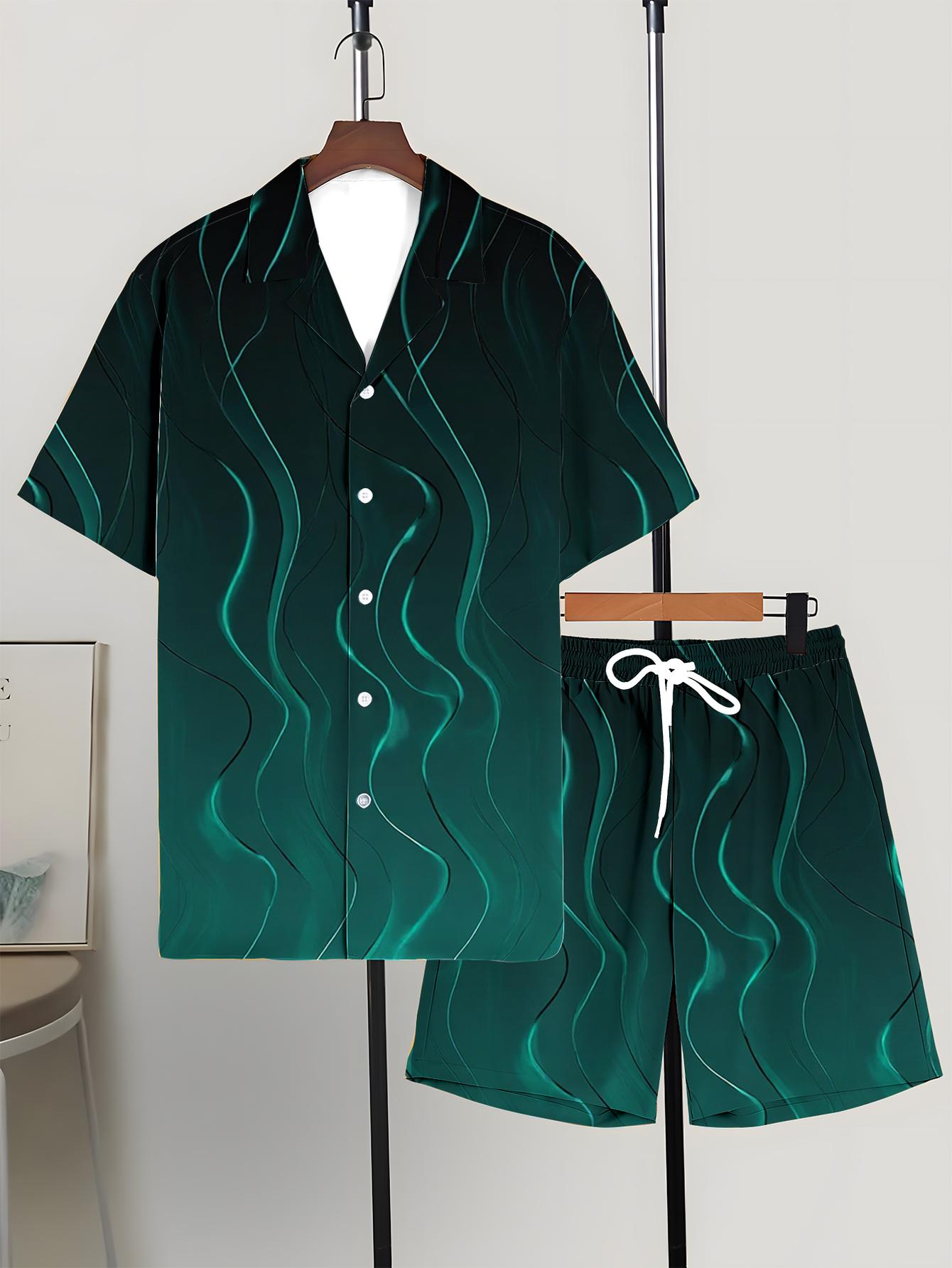 Men's Shirt Sets 2026 Spring/S - Summer Clothing Drip 评论和价格